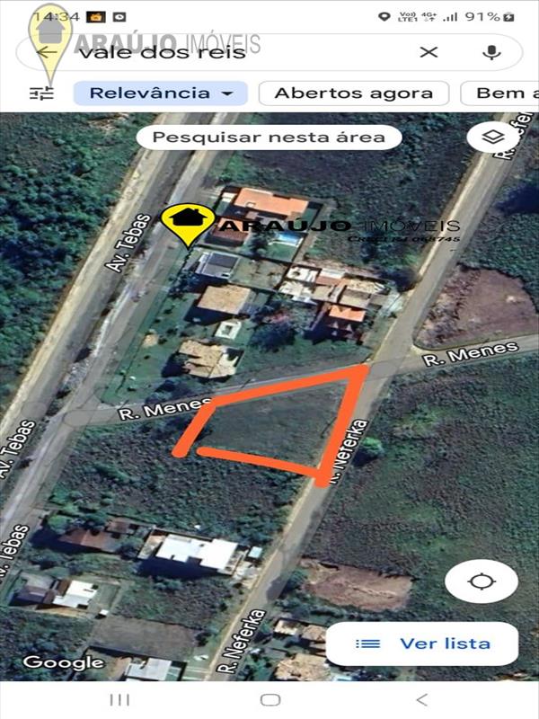 Terreno a Venda no Vale dos Reis em Itatiaia
